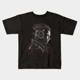 Techno Future - Cyberpunk Dystopia Kids T-Shirt